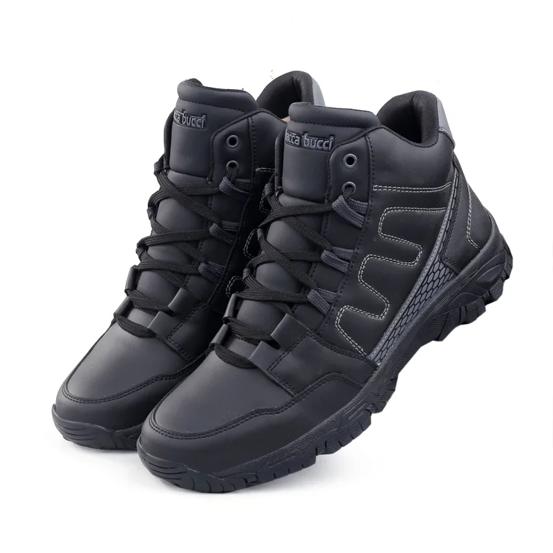 Bacca Bucci Black Yak Adventure Boots for Hiking and Trekking for Men | Best Price UAE